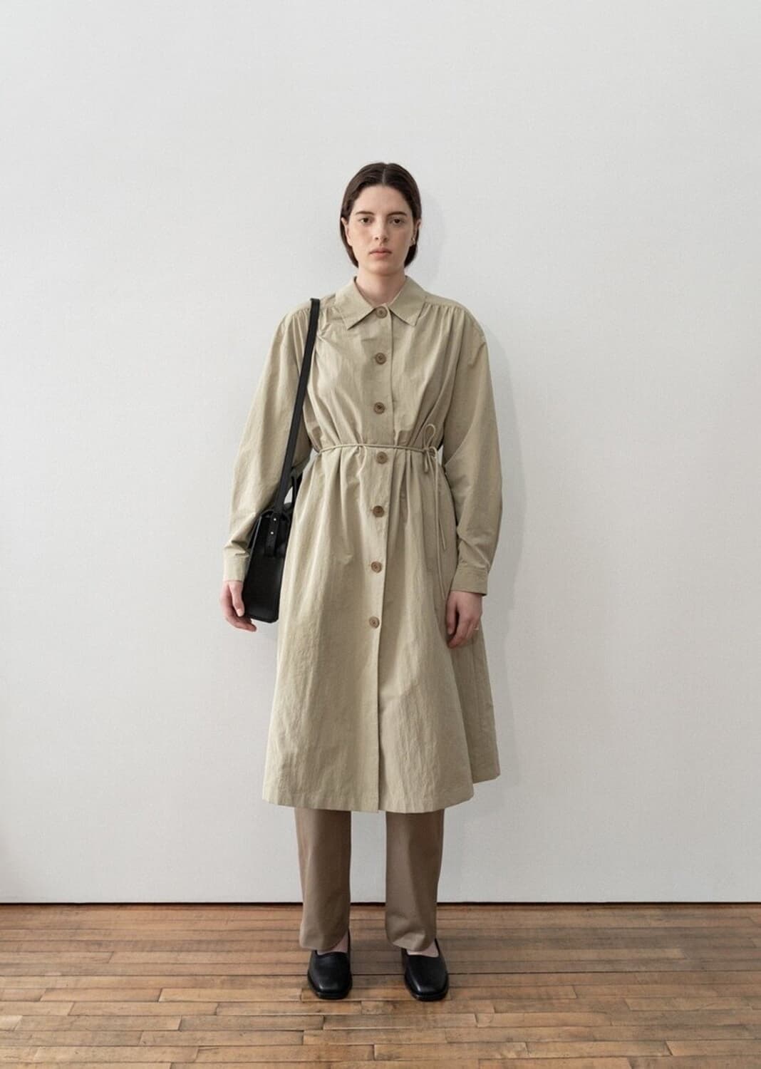 아모멘토  amomento double layer dress coat 상품이미지2