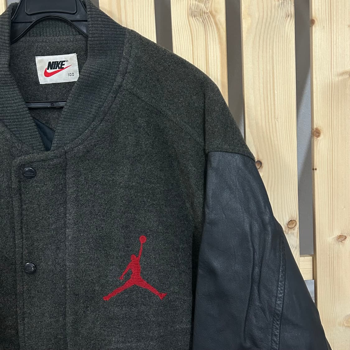 (L~XL) 90s 나이키 조던 울 바시티 자켓  상품이미지3