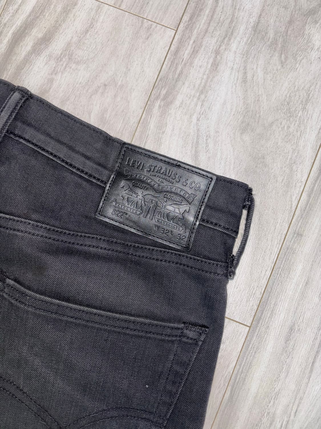 블랙 리바이스 청바지 상품이미지5