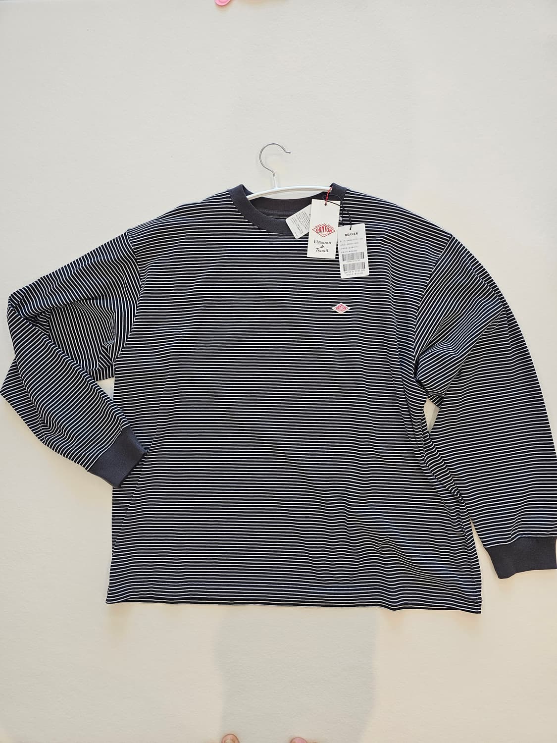 단톤 롱슬리브 티셔츠 xxl 상품이미지1