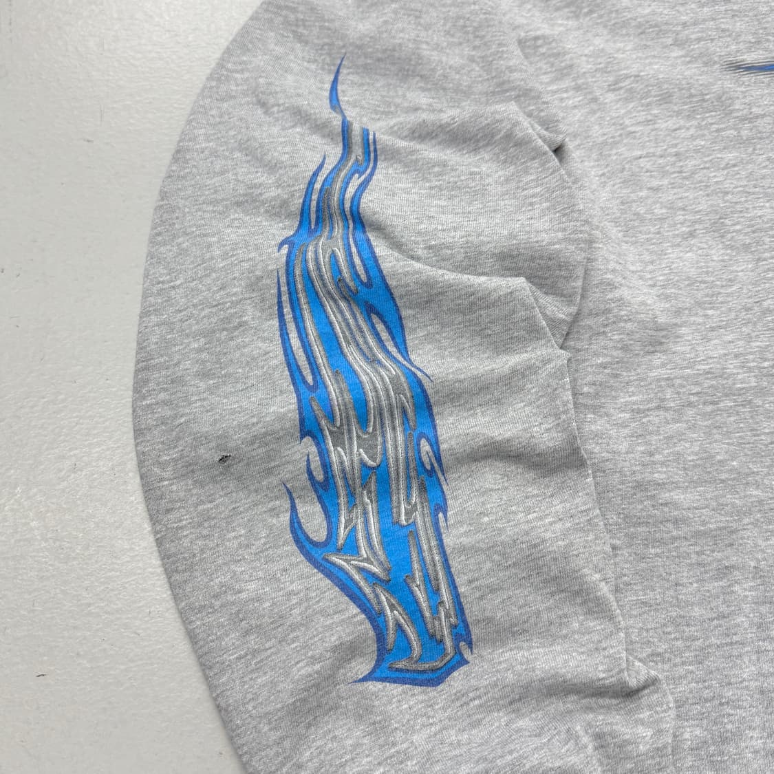 할리데이비슨 00s 피그먼트 플레임 불꽃 롱슬리브 상품이미지4