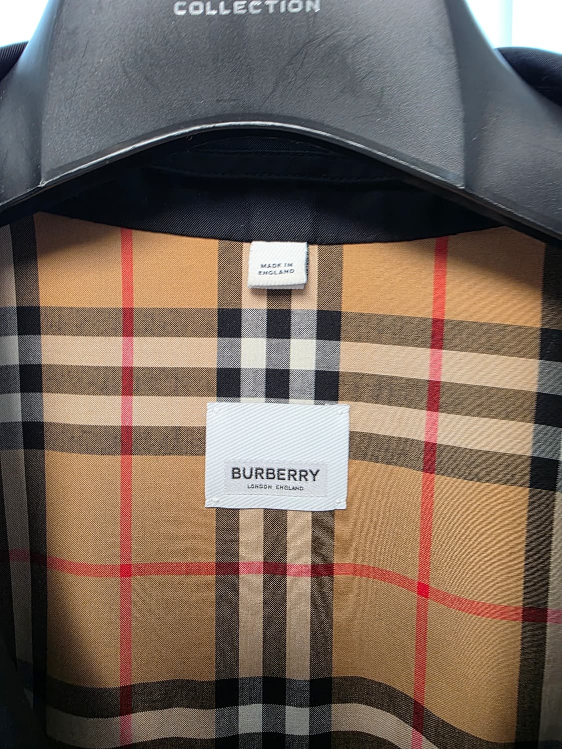 버버리 캠든 카코트 블랙 52사이즈 상품이미지3