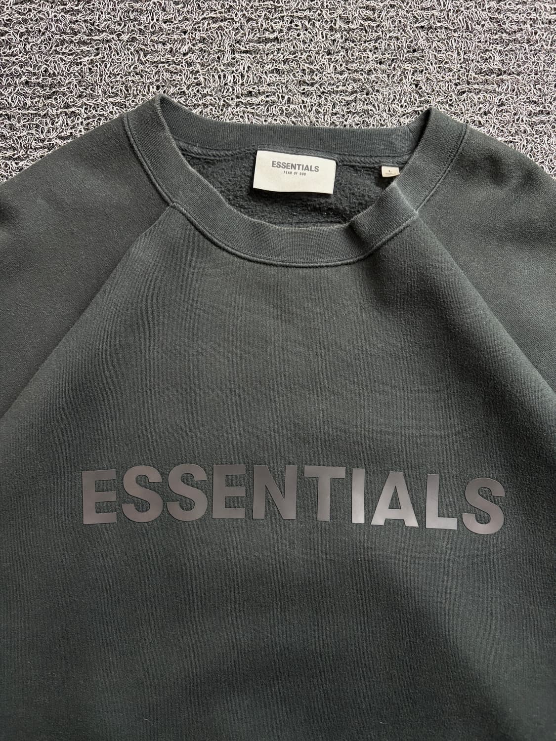 피어오브갓 에센셜 빅로고 크루넥 맨투맨 2397 상품이미지1