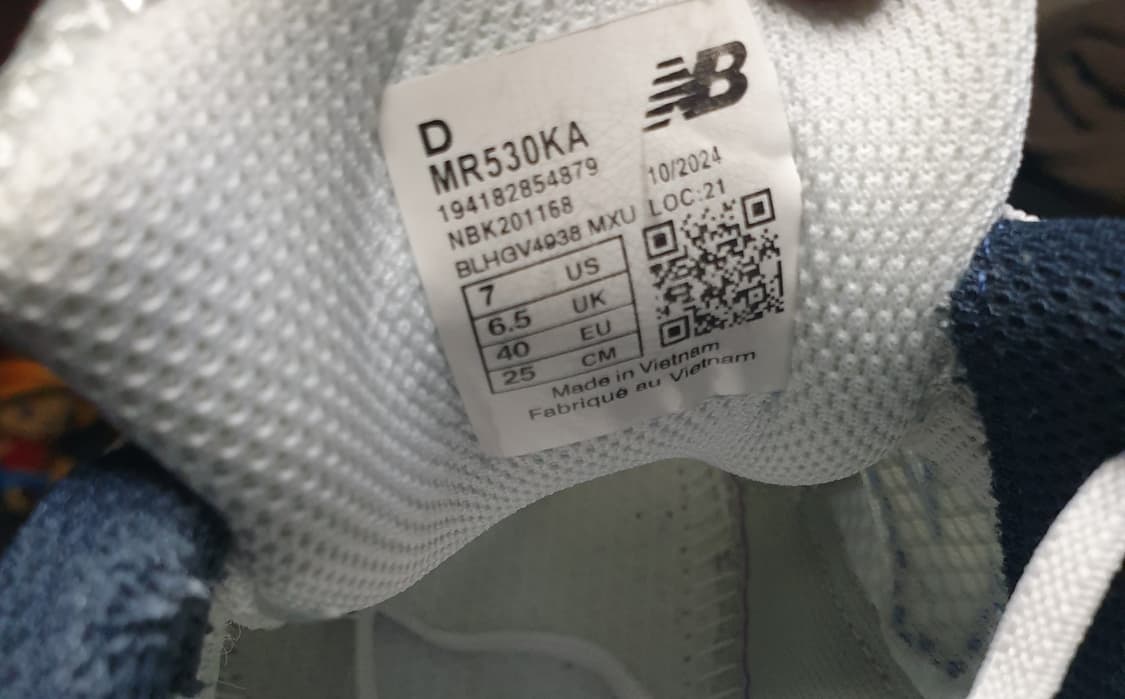 뉴발란스 530 스틸 그레이 런닝화 (250) MR530KA 상품이미지7