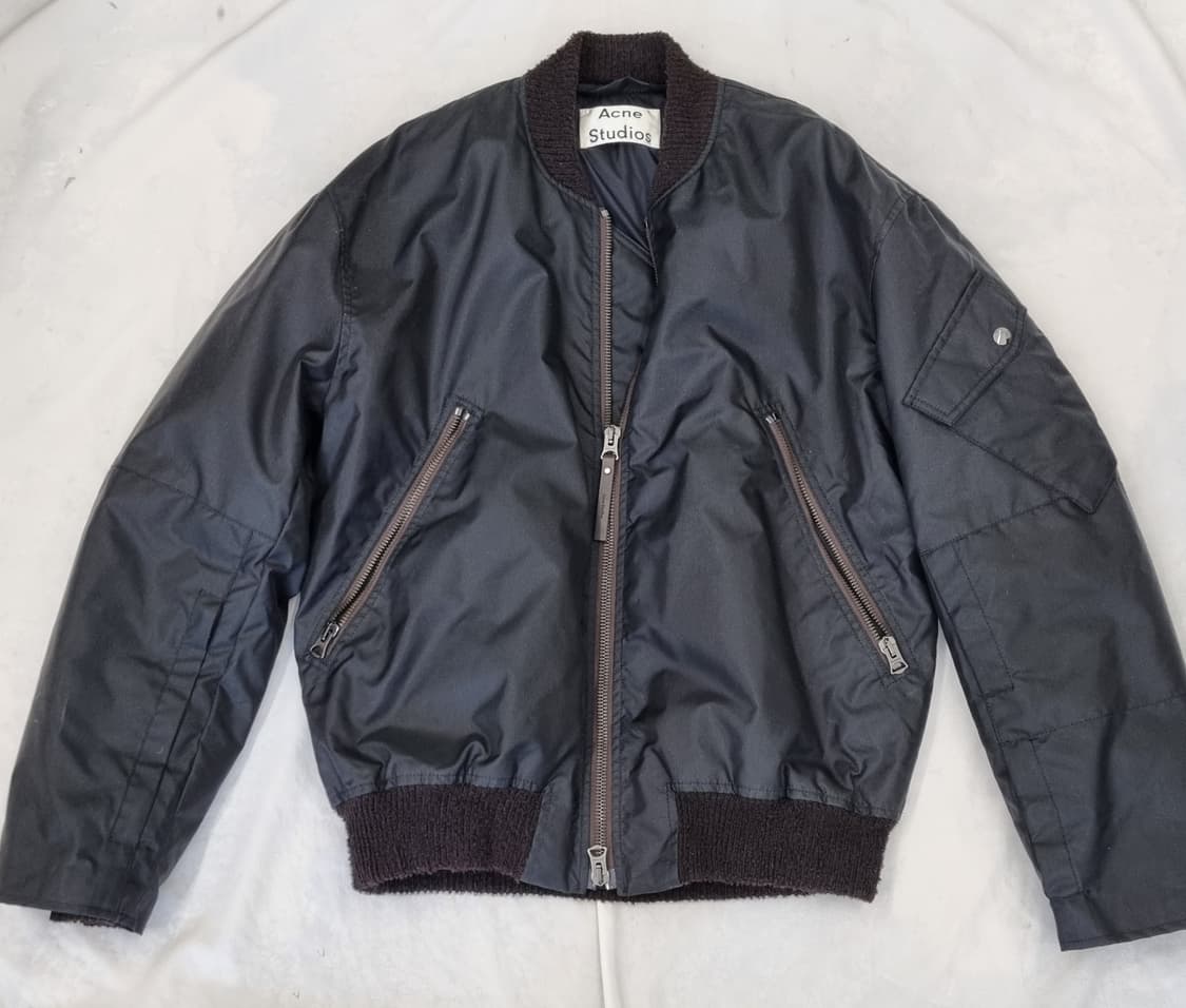 아크네 스튜디오 블랙 봄버 자켓 상품이미지1