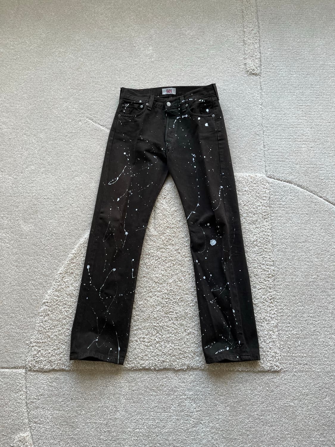 리바이스 501 페인팅 데님 브라운 (29-30) 상품이미지2