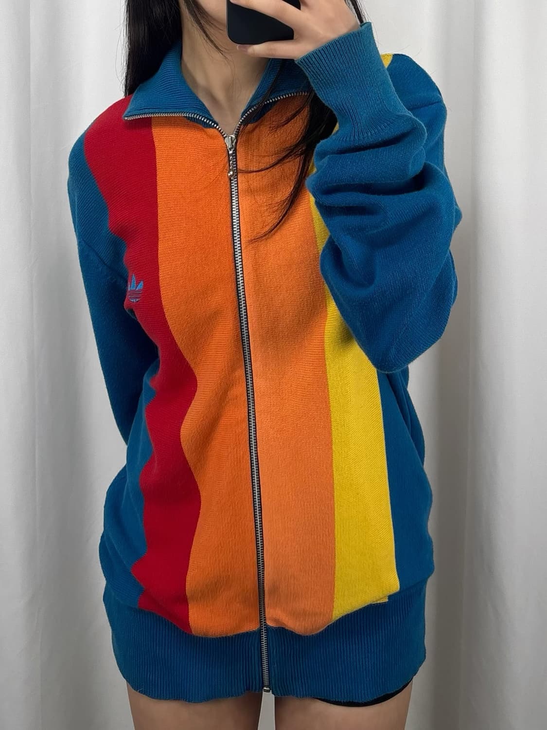 아디다스 니트 집업 자켓 상품이미지3