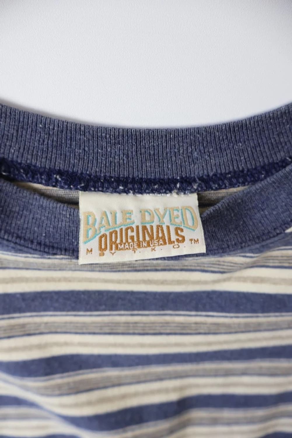 90s Bale Dyed Originals Stripe Tee 상품이미지5