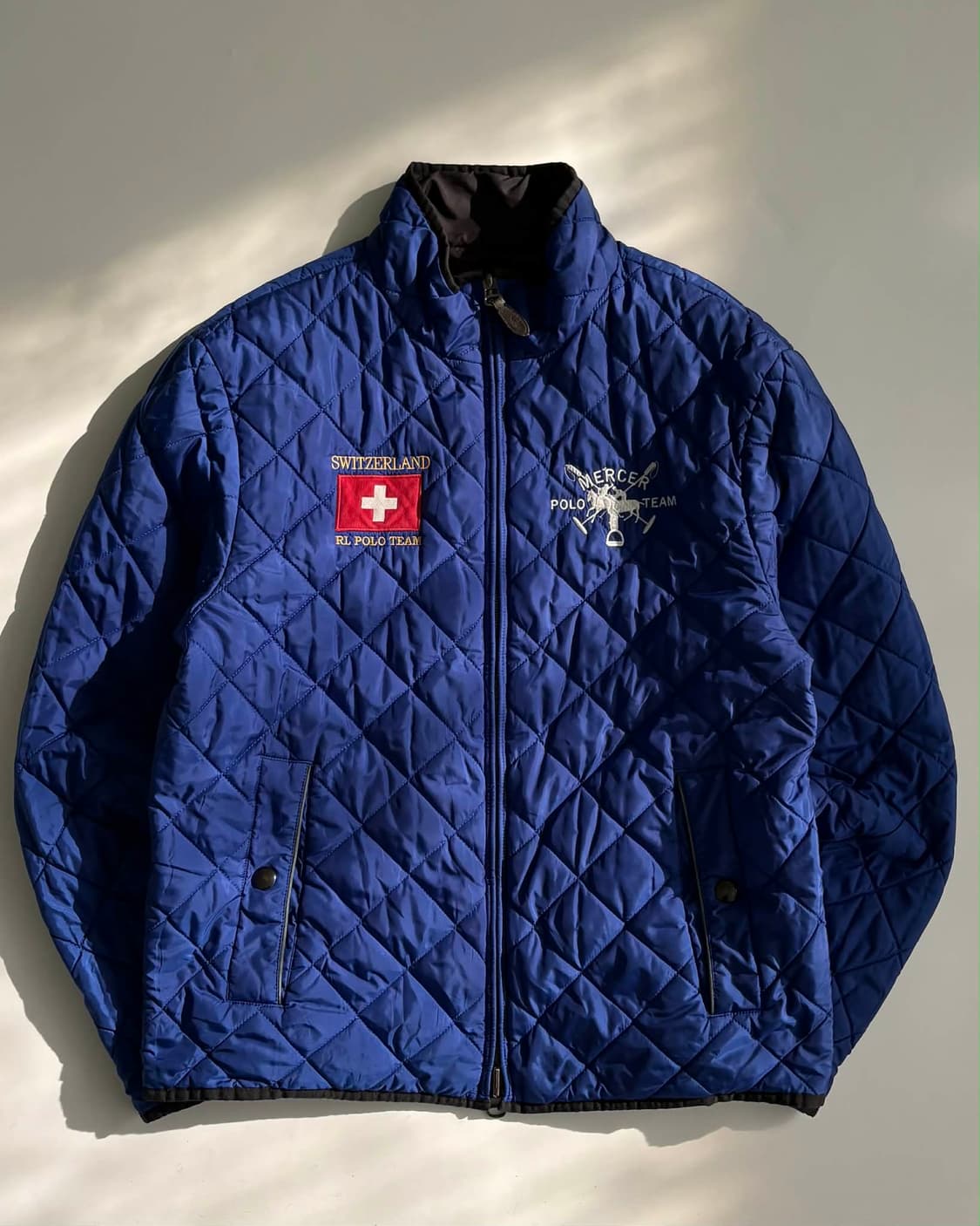 [M] 폴로 랄프로렌 양면 스위스 레이싱 퀄팅 자켓 상품이미지3