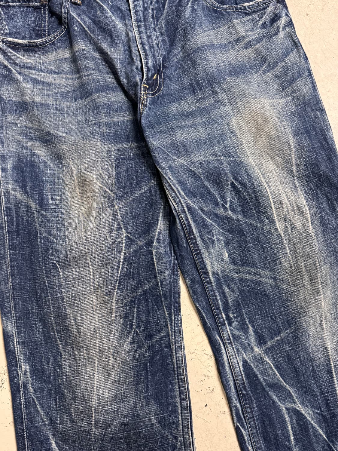 리바이스 502 다이드 워싱 데님팬츠  상품이미지4