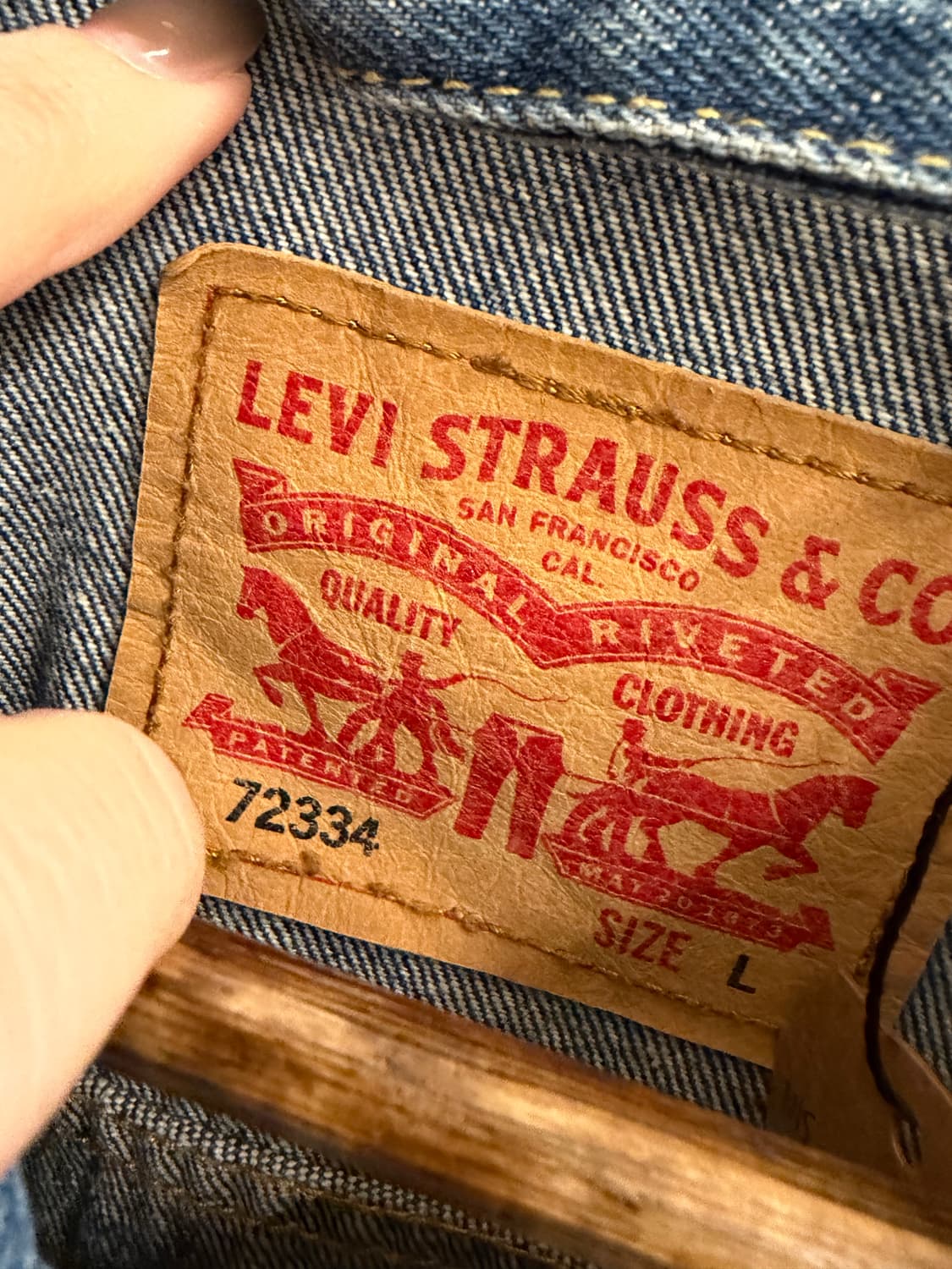 N15. 리바이스 데님자켓 상품이미지2