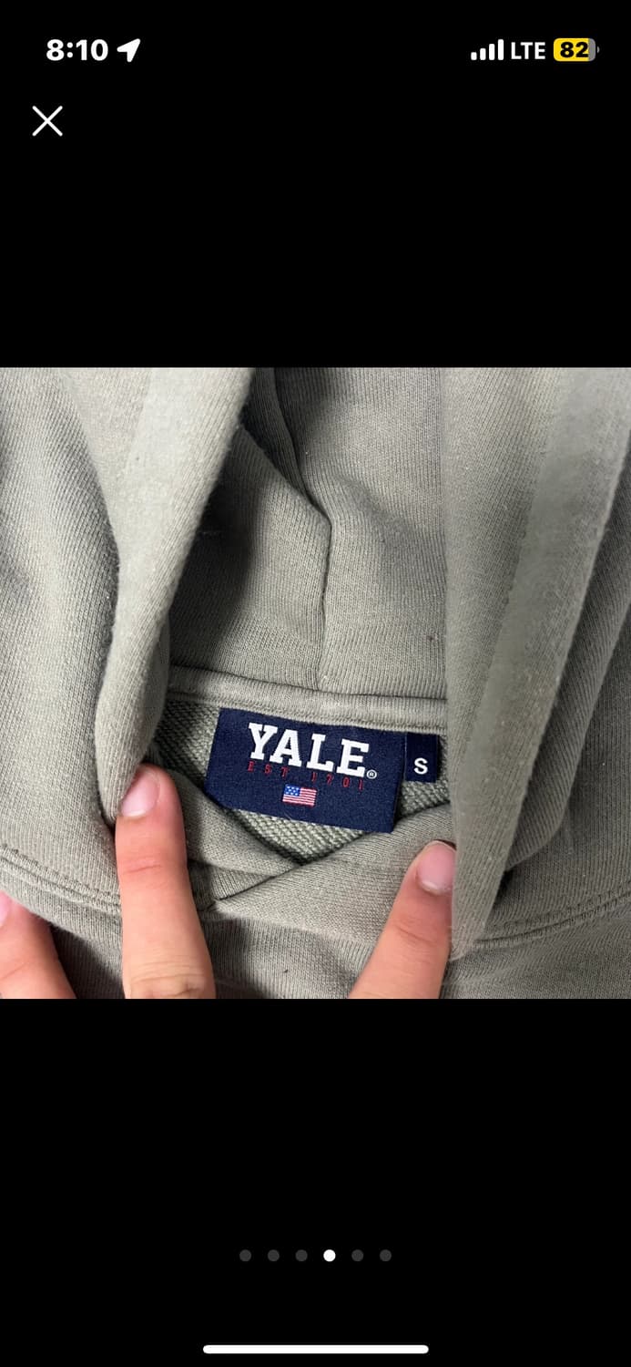 예일 올리브 후디 상품이미지3