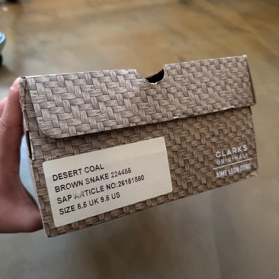 21시즌 에임레온도르 클락스 브라운 스네이크 데저트 부츠 상품이미지6