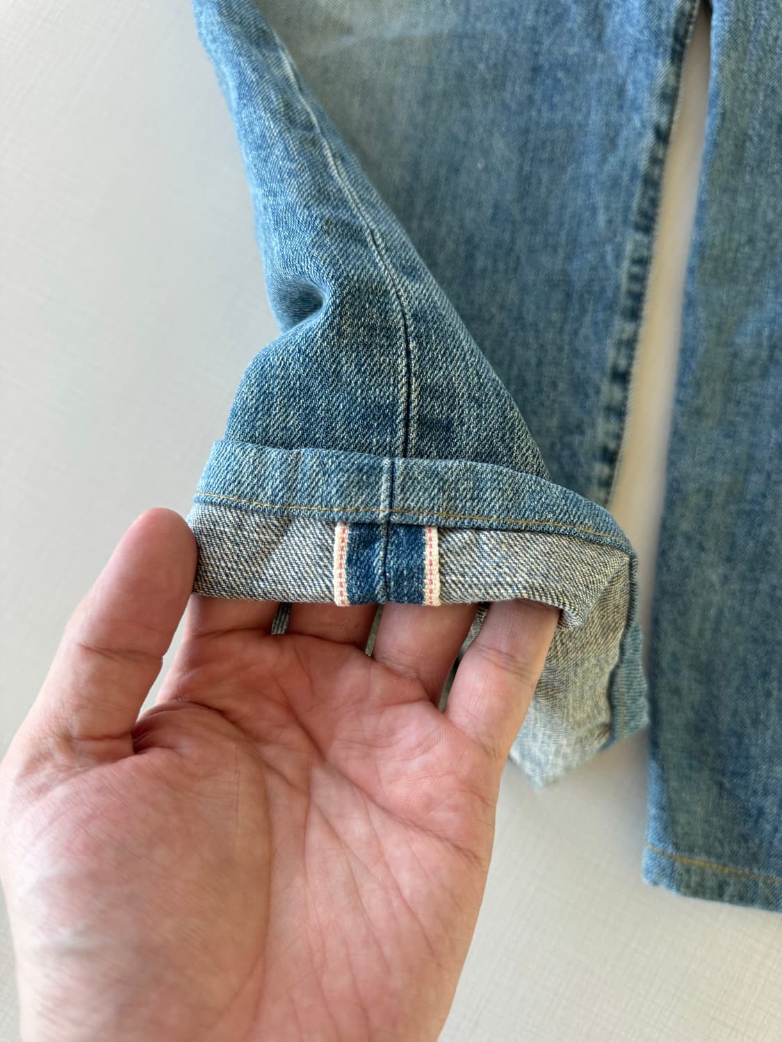 90s 리바이스 503B Selvedge 데님 상품이미지9