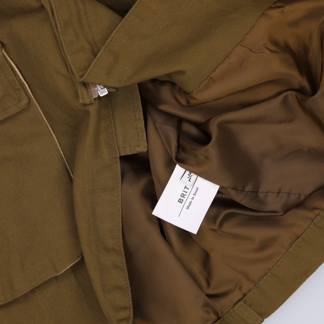 3/L 브릿 포켓 야상 자켓 0410H1 상품이미지4