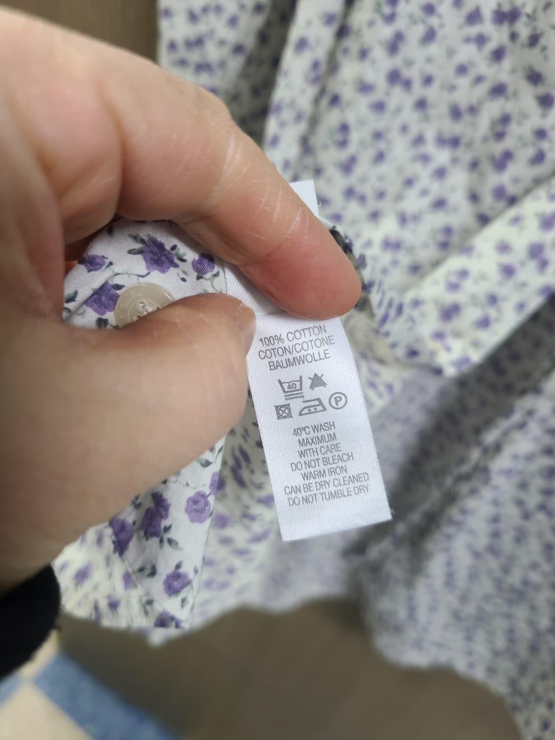 폴스미스 플라워패턴 셔츠 상품이미지5