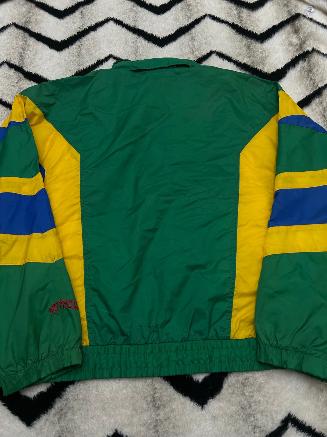 [실측L]Nutmeg USA1994 월드컵 브라질 국대 바람막이 상품이미지5
