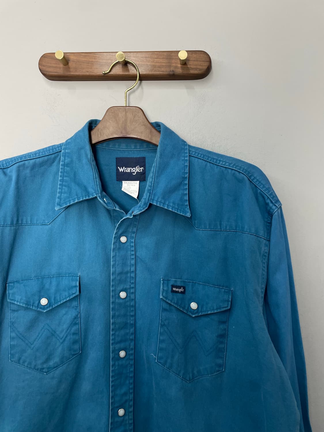 랭글러 블루 웨스턴 셔츠 H2432 상품이미지3