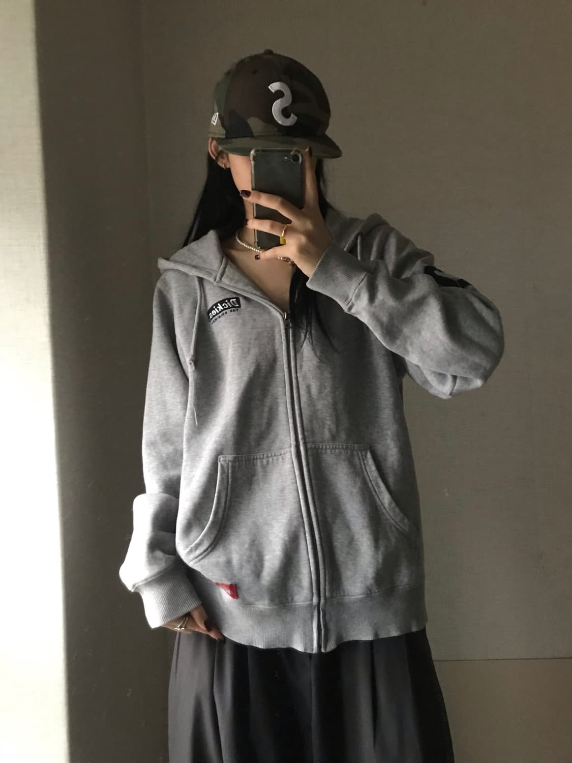 디키즈 그레이 후드집업 상품이미지4