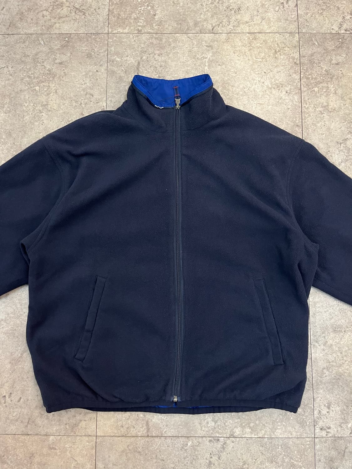 타미힐피거 리버시블 플리스 자켓 네이비 L #csz3018  상품이미지4