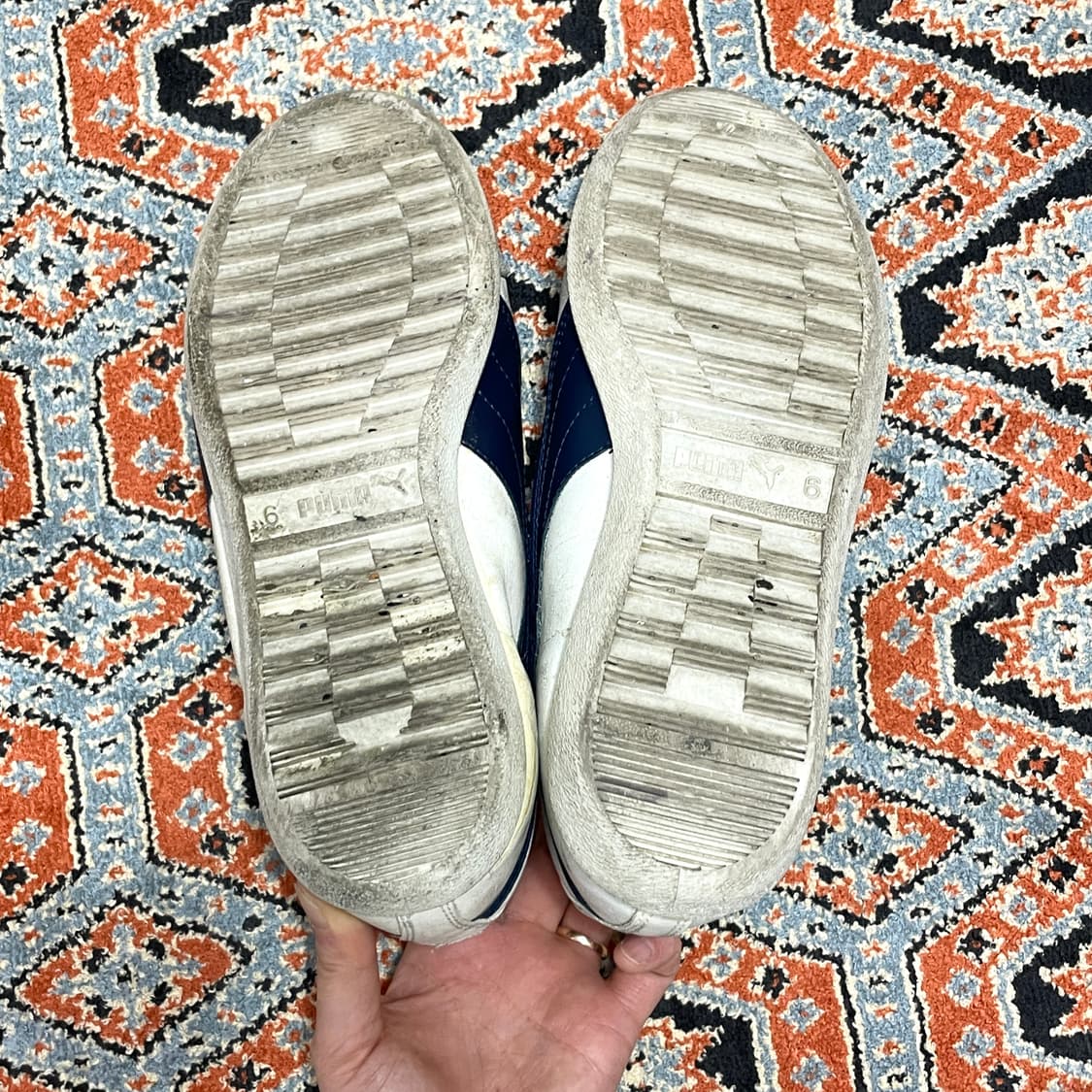 빈티지 푸마 90s 탑위너 스니커즈 US6 상품이미지4