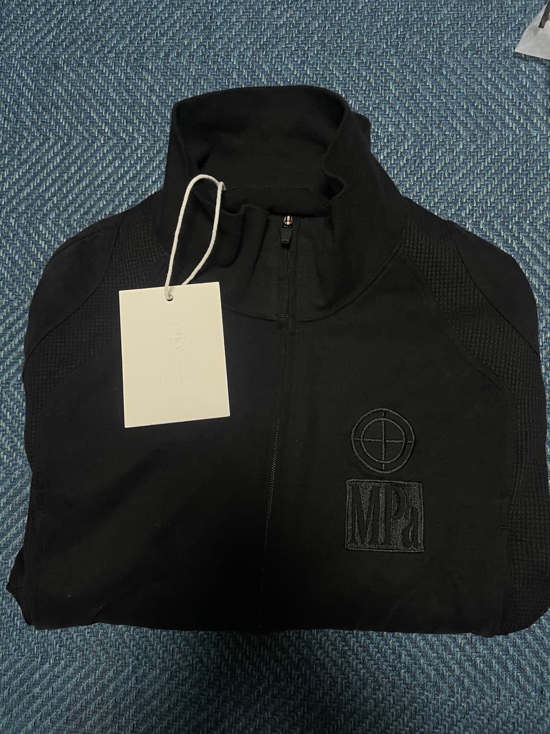 [L] 플라스틱 프로덕트 contrast zipped 자켓 상품이미지1