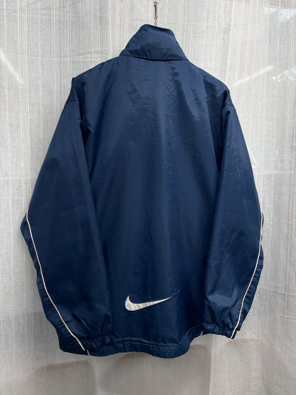 00s nike korea 나이키 빈티지 올드스쿨 빅스우시 바람막이 상품이미지1