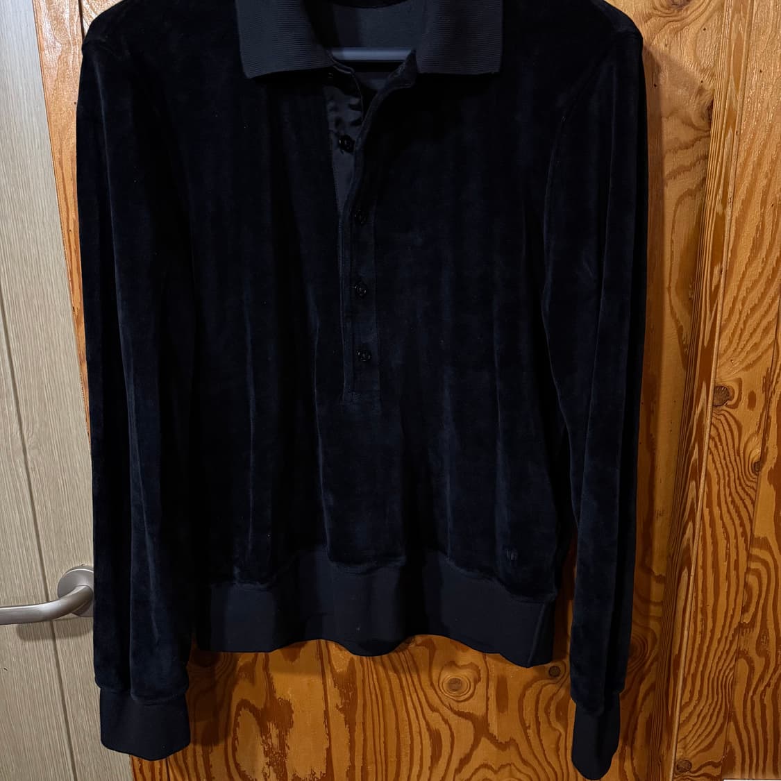 톰포드 24 S/S 벨루어 카라 헨리넥 셔츠  상품이미지3