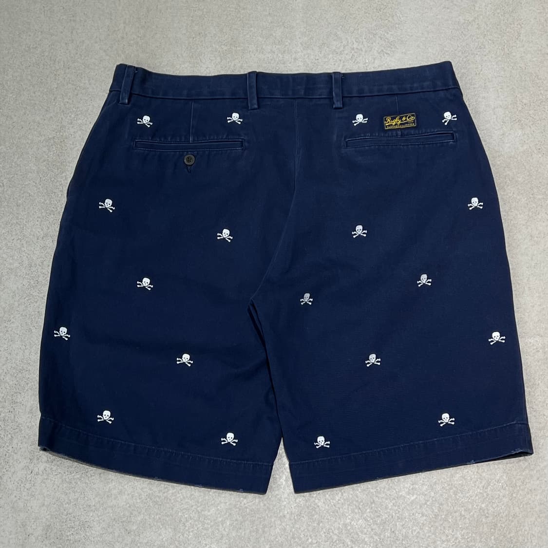 폴로 랄프로렌 럭비 스컬자수 하프팬츠 s10785 상품이미지2