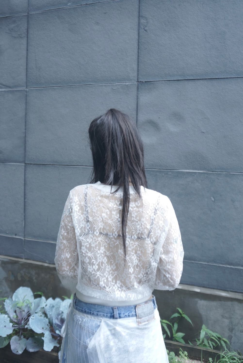 플라워 패턴 집업 상품이미지4