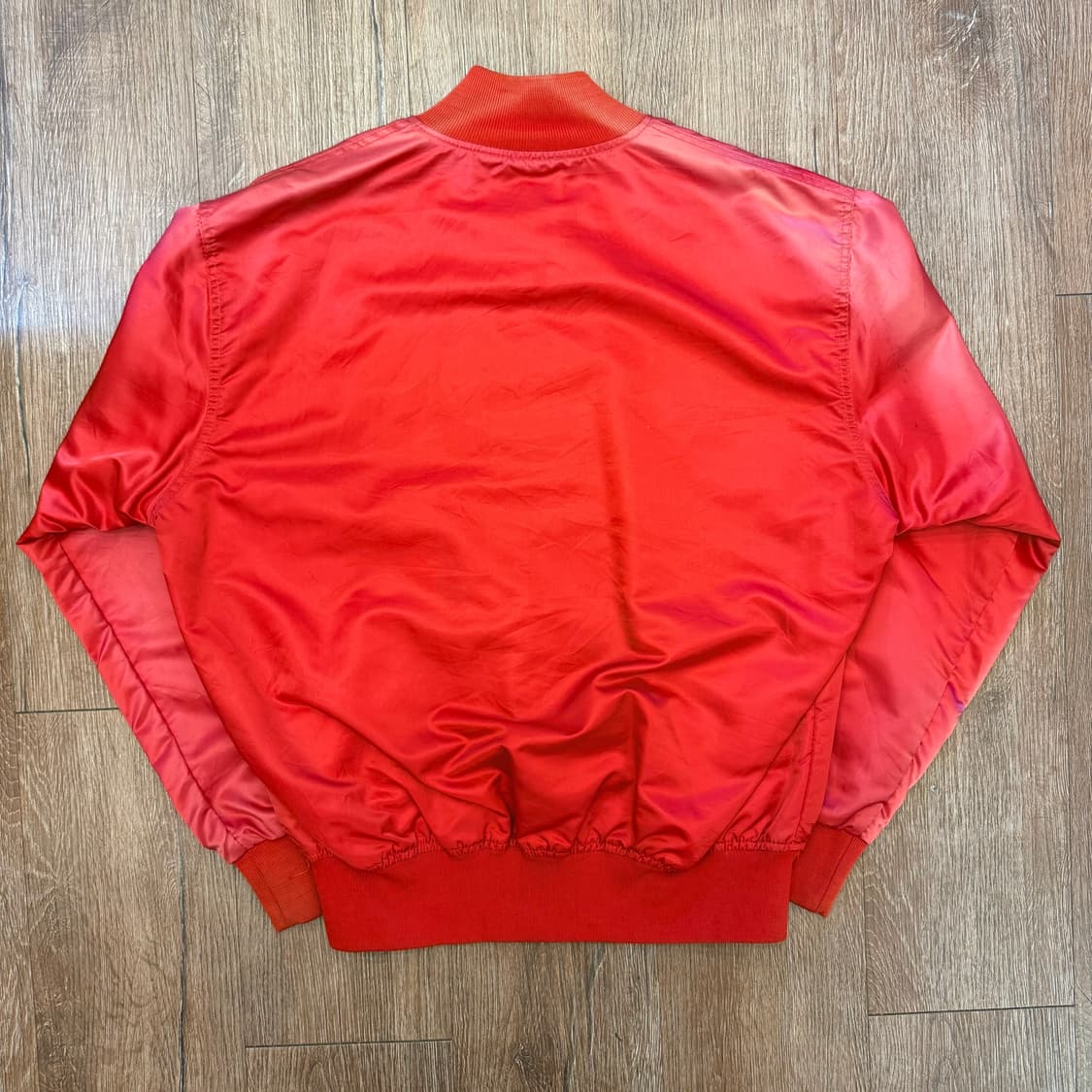 USA 빈티지 바시티자켓 레드 상품이미지3