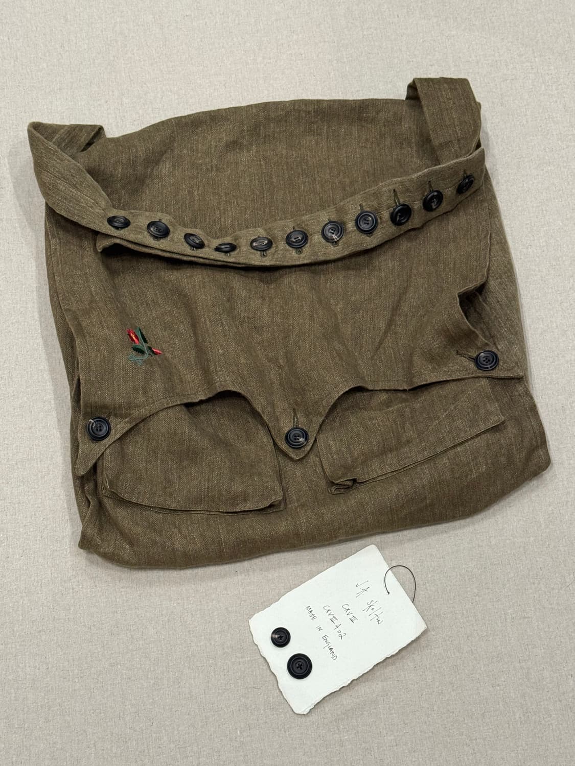 존 알렉산더 스켈튼 cxviii (25aw) 린넨 백 상품이미지2