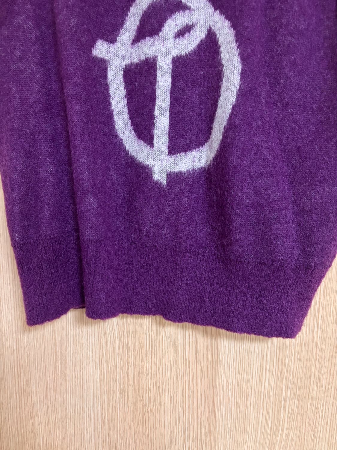 더오픈프로덕트 심볼 키드 모헤어 베스트 상품이미지5