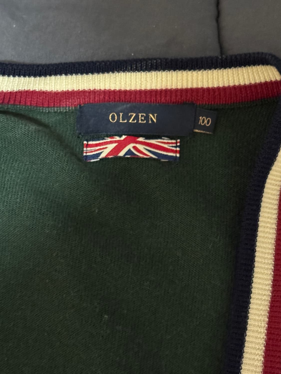 OLZEN 가디건 그린 상품이미지4