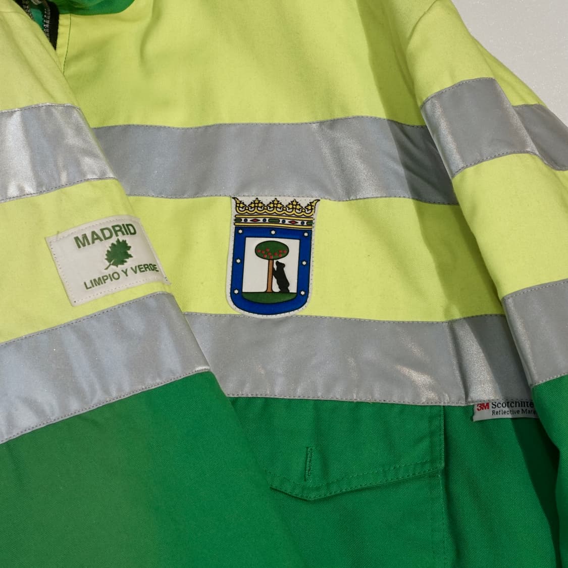 스페인 Limpieza 환경미화원 유니폼 자켓 상품이미지7