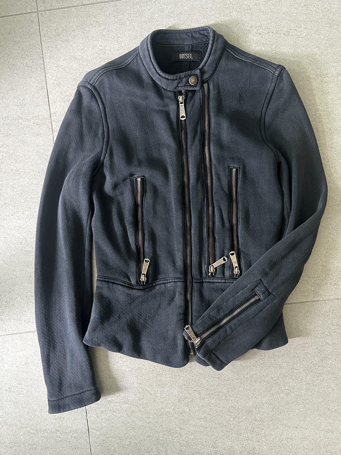빈티지 디젤 코튼 바이커 자켓 상품이미지1