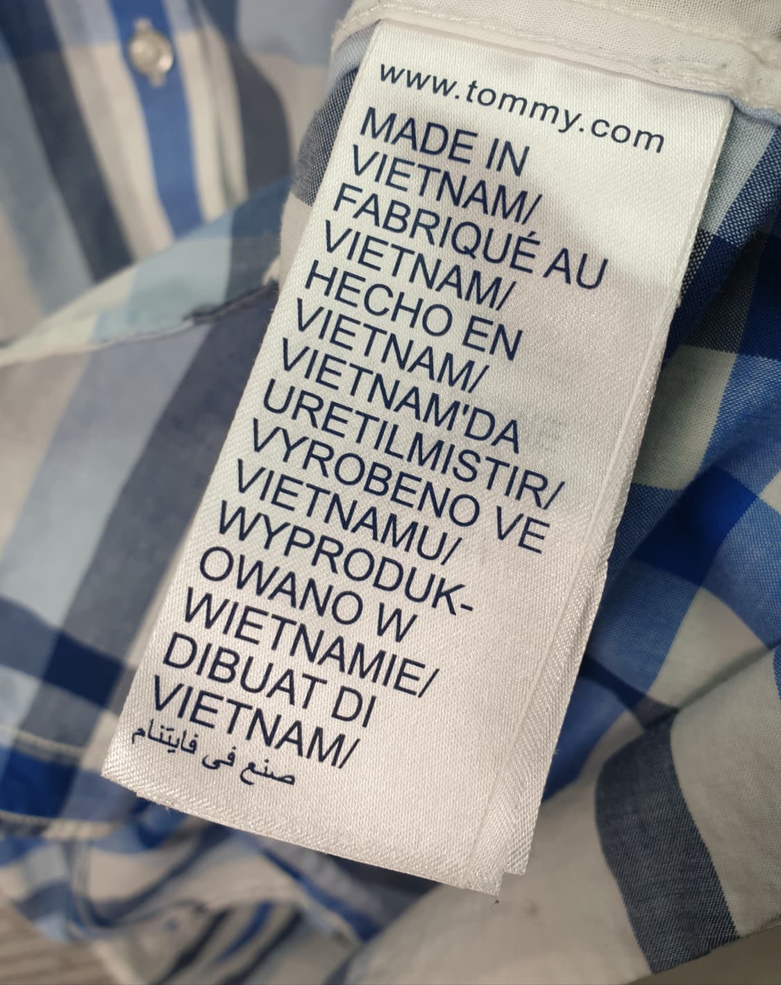 [105]타미힐피거 반팔 체크셔츠 상품이미지5