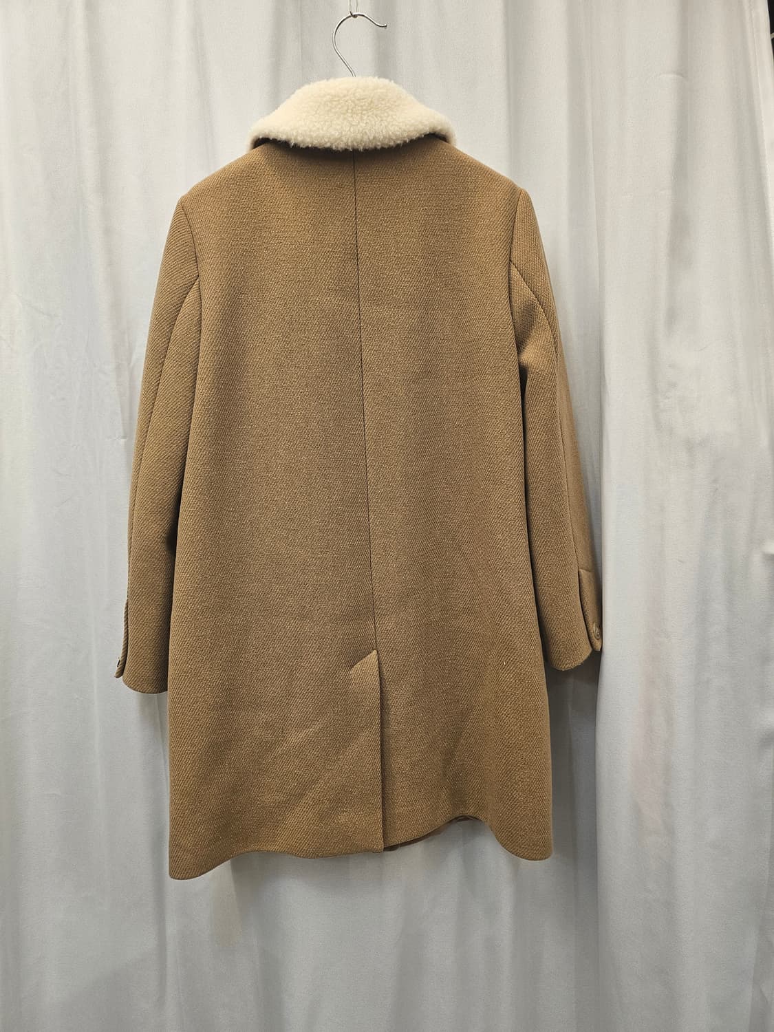 A.P.C.브라운 시어링 칼라 NEW DOLL 코트 36 상품이미지6