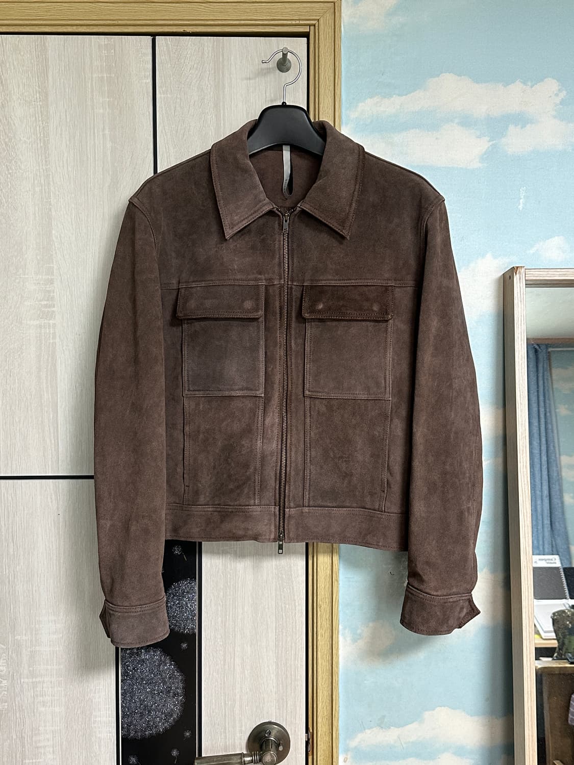 (52) 노이어 카우 스웨이드 집업 자켓 [브라운] 상품이미지2