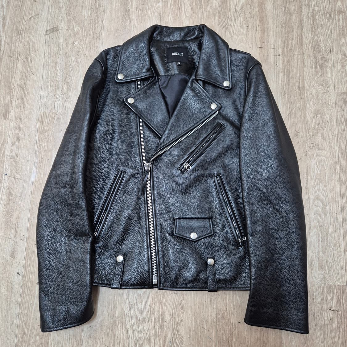 라커즈 남성 더블 라이더 가죽자켓 상품이미지1