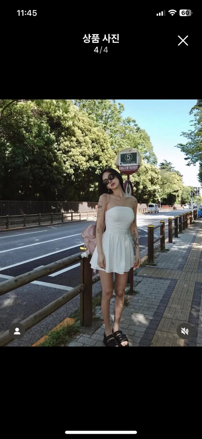 페일제이드 튜브탑 원피스 상품이미지4