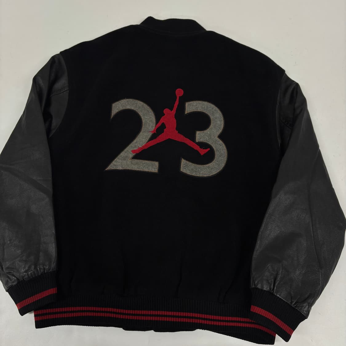 나이키 90s 조던 23 소가죽 바시티 자켓 상품이미지1