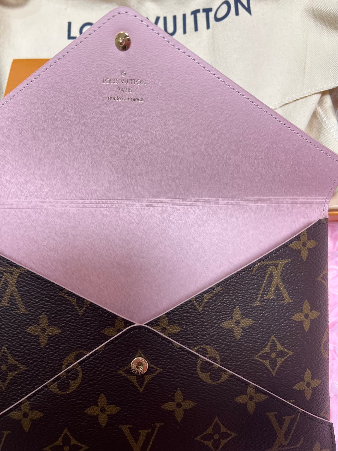 루이비통 키리가미 클러치 중,대 사이즈 상품이미지4