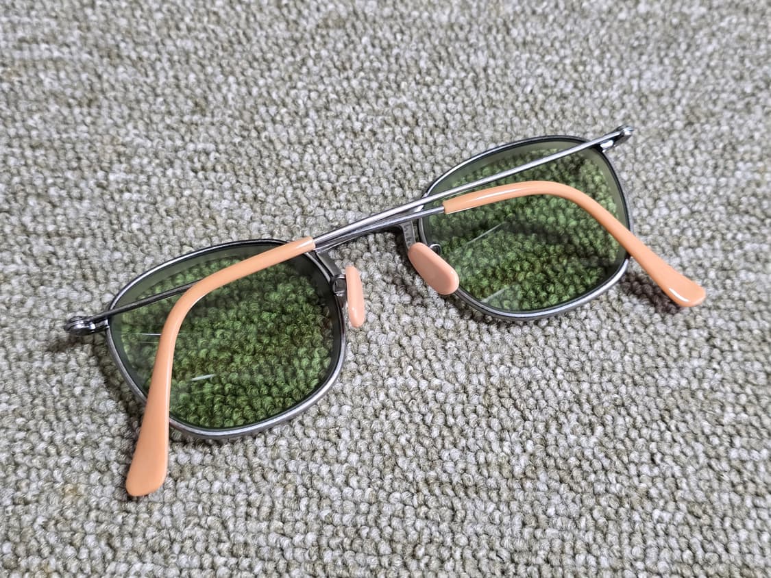 백산안경 하쿠산 타임원클로딩 초기 앤틱실버 디펜더 스퀘어 선글라스  상품이미지5