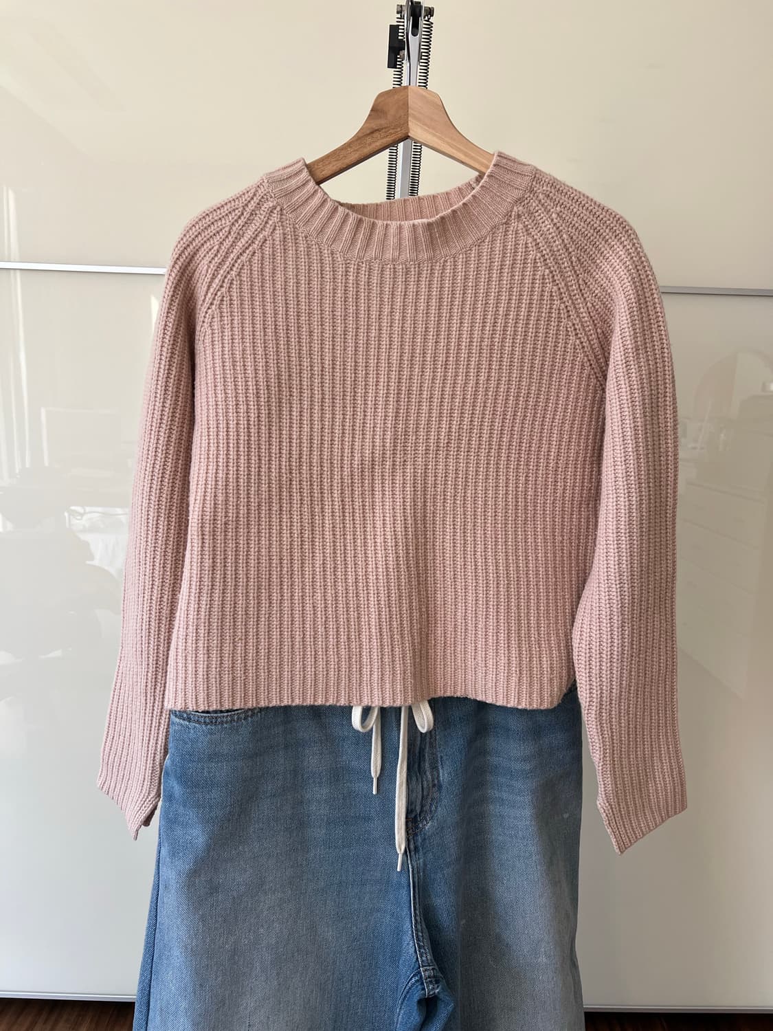 ORGANIC 크롭 니트 상품이미지1