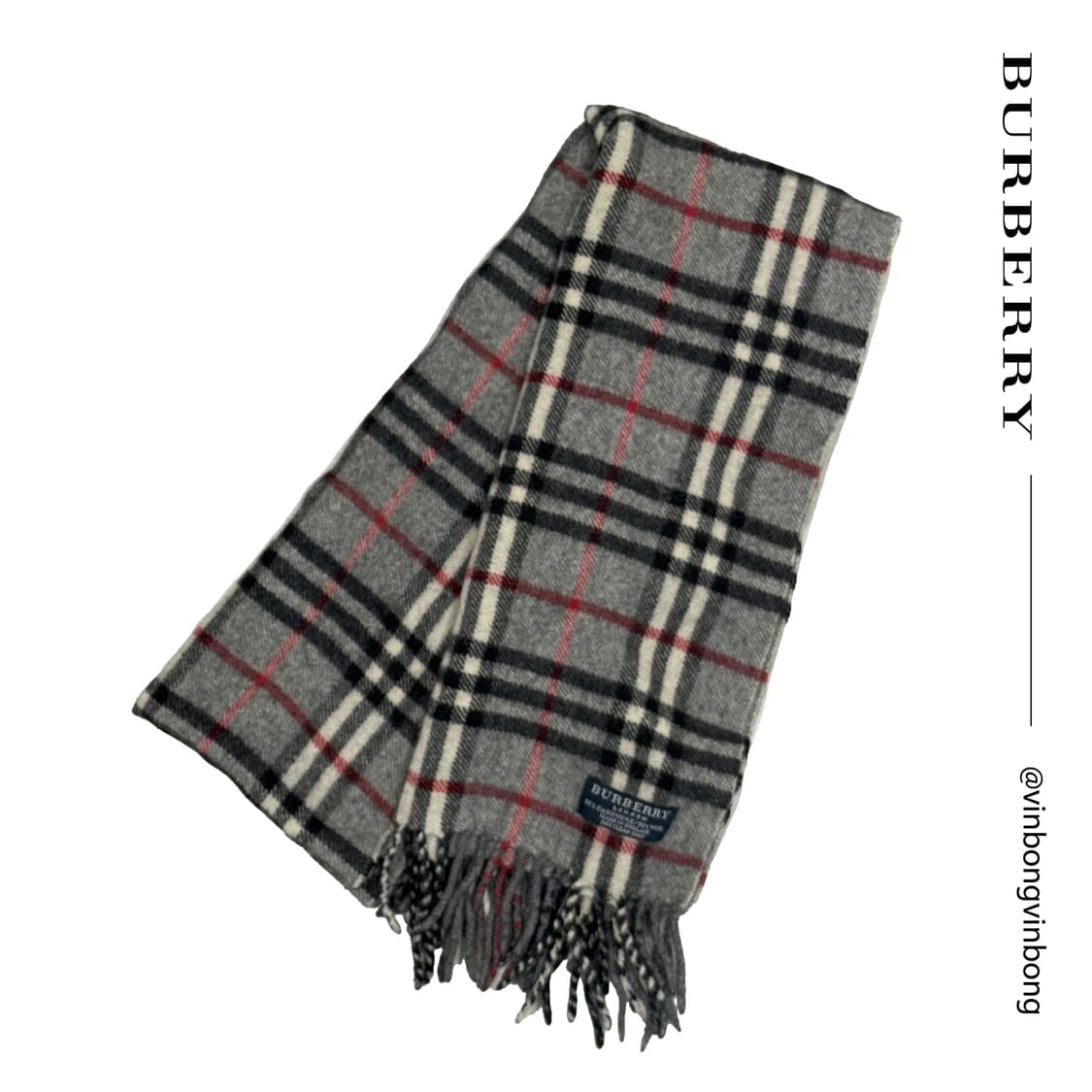 버버리 클래식 머플러 상품이미지2