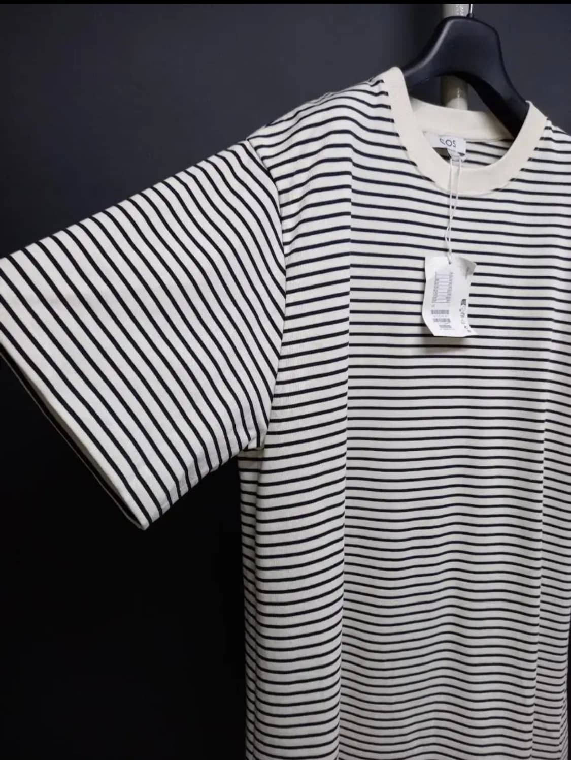 새 COS 코스 춘하 면 단가라 박시핏 롱 원피스 77 F 상품이미지4