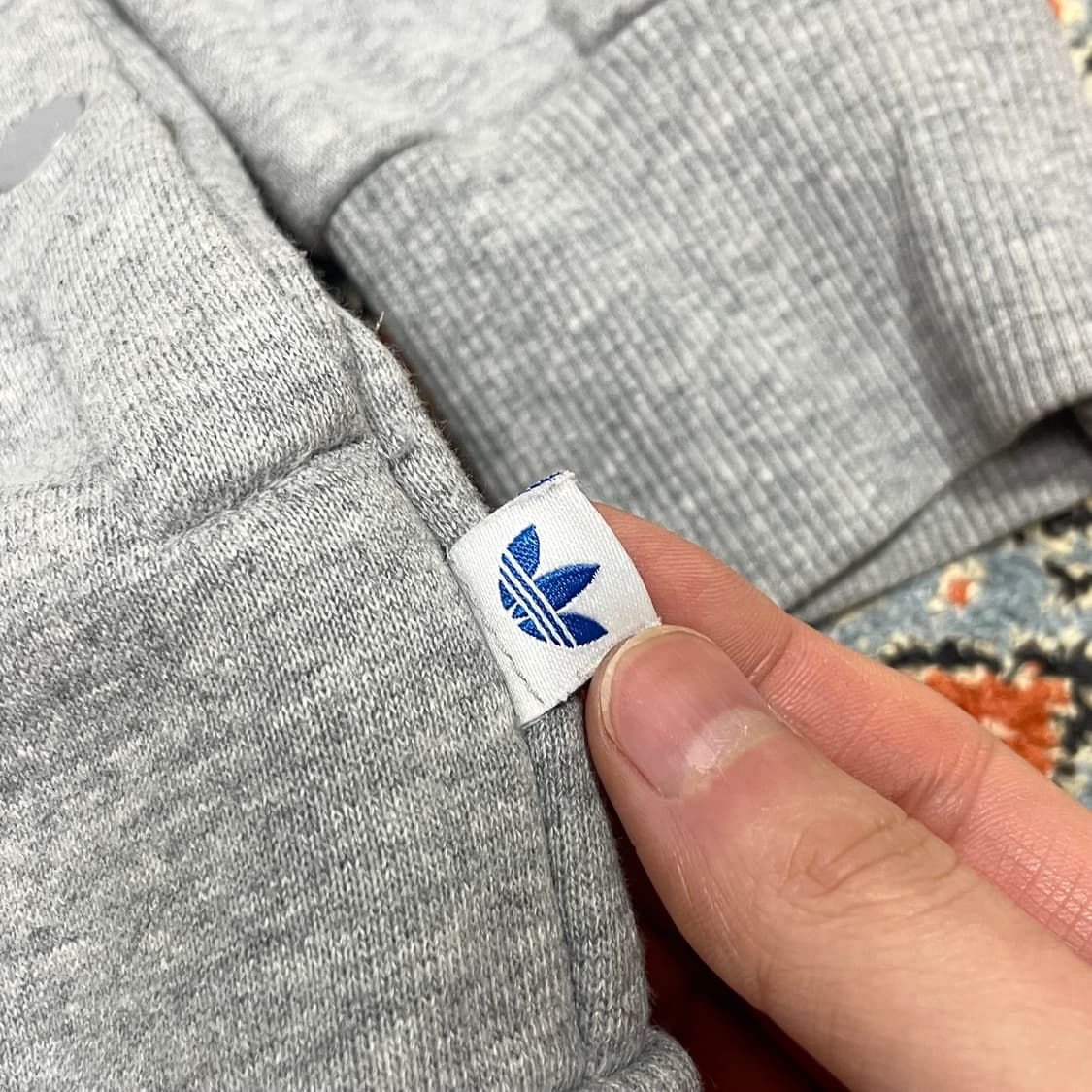 아디다스 오리지널 파이어버드 그레이 기모 롱 후드티셔츠 여성85 상품이미지4