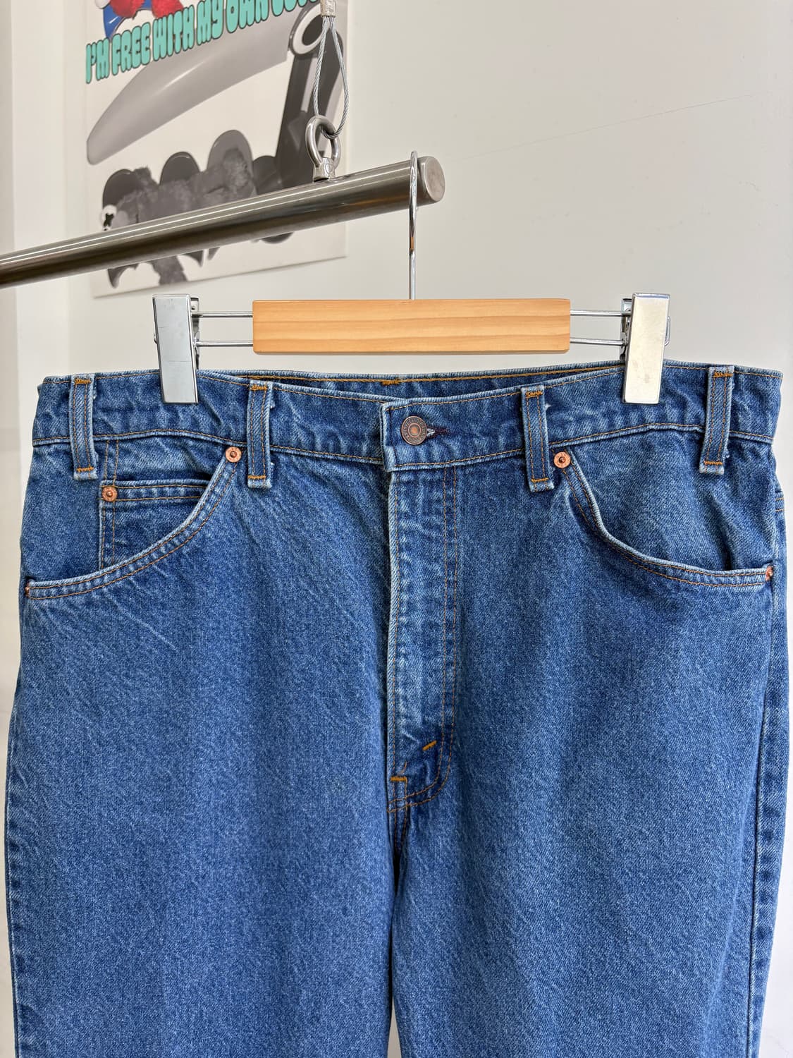 90's LEVIS 517 (Made in USA) 부츠컷데님 상품이미지2