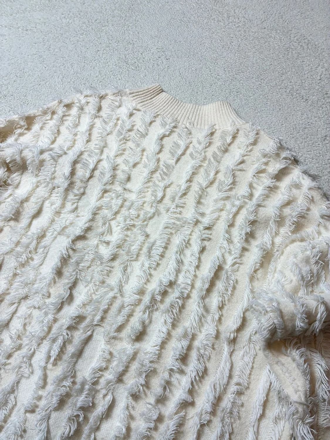 빔즈 레이 프린지 디테일 니트 PN7799 상품이미지4